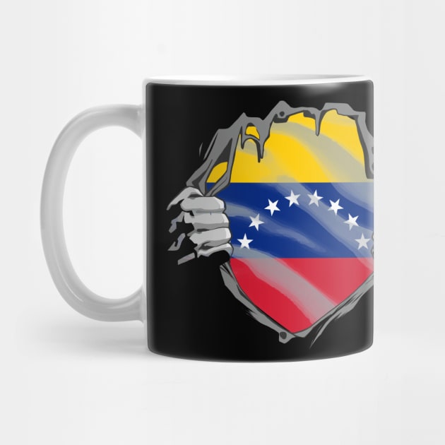 Proud Venezuela Flag, Venezuela gift heritage, Venezuelan girl Boy Friend Venezolano by JayD World